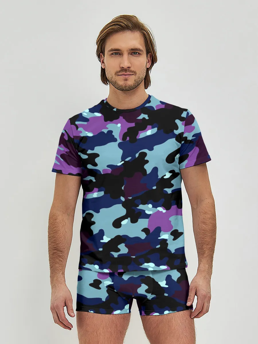 Мужские трусы с футболкой / Камуфляж