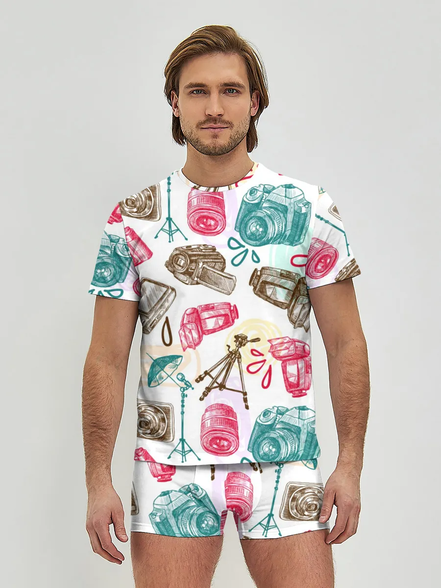 Мужские трусы с футболкой / Блогер