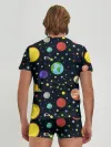 Мужские трусы с футболкой / Солнечная система