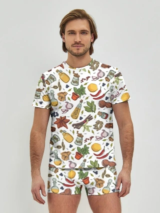 Мужские трусы с футболкой / Шеф 2