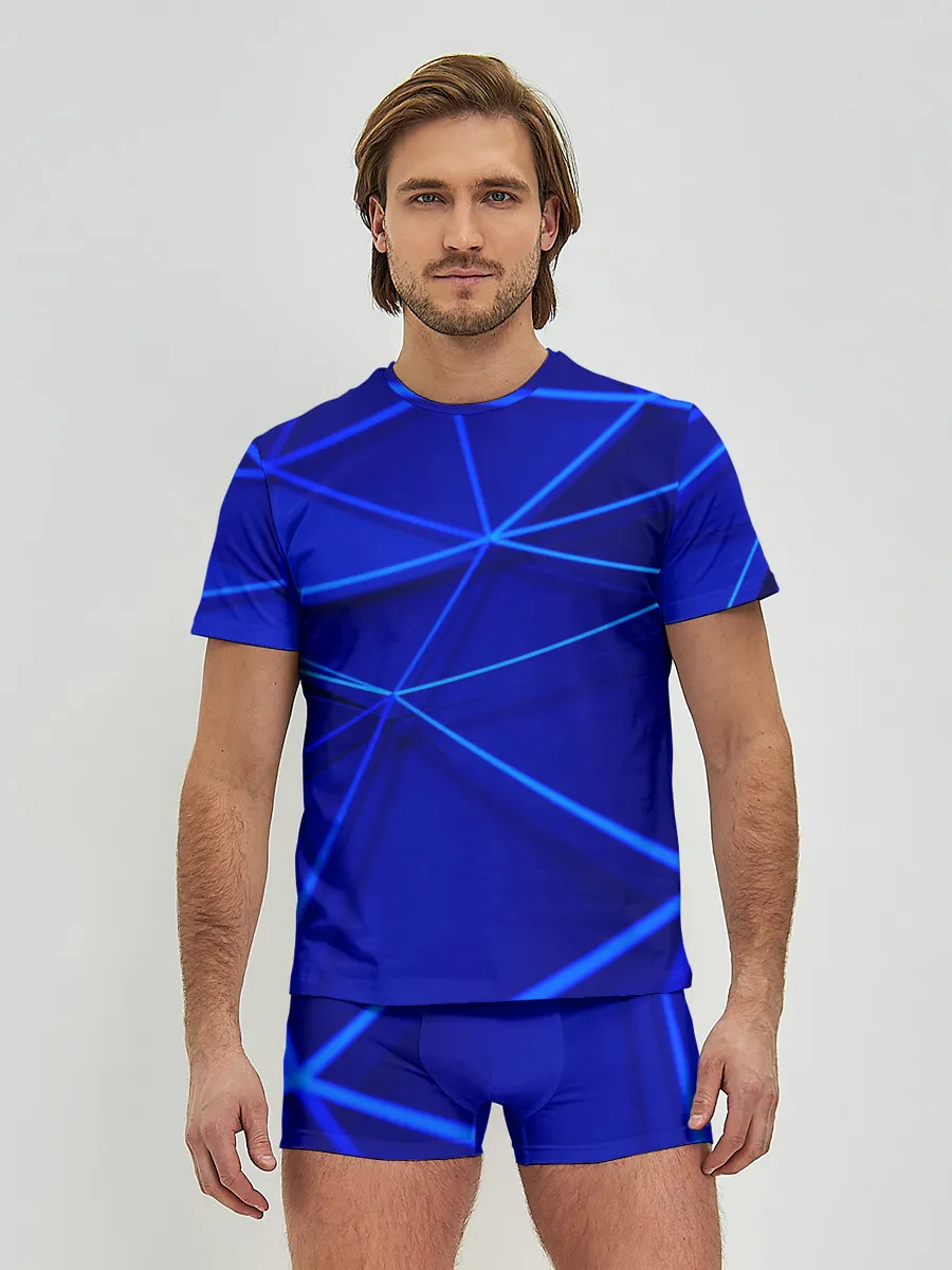 Мужские трусы с футболкой / delta abstraction