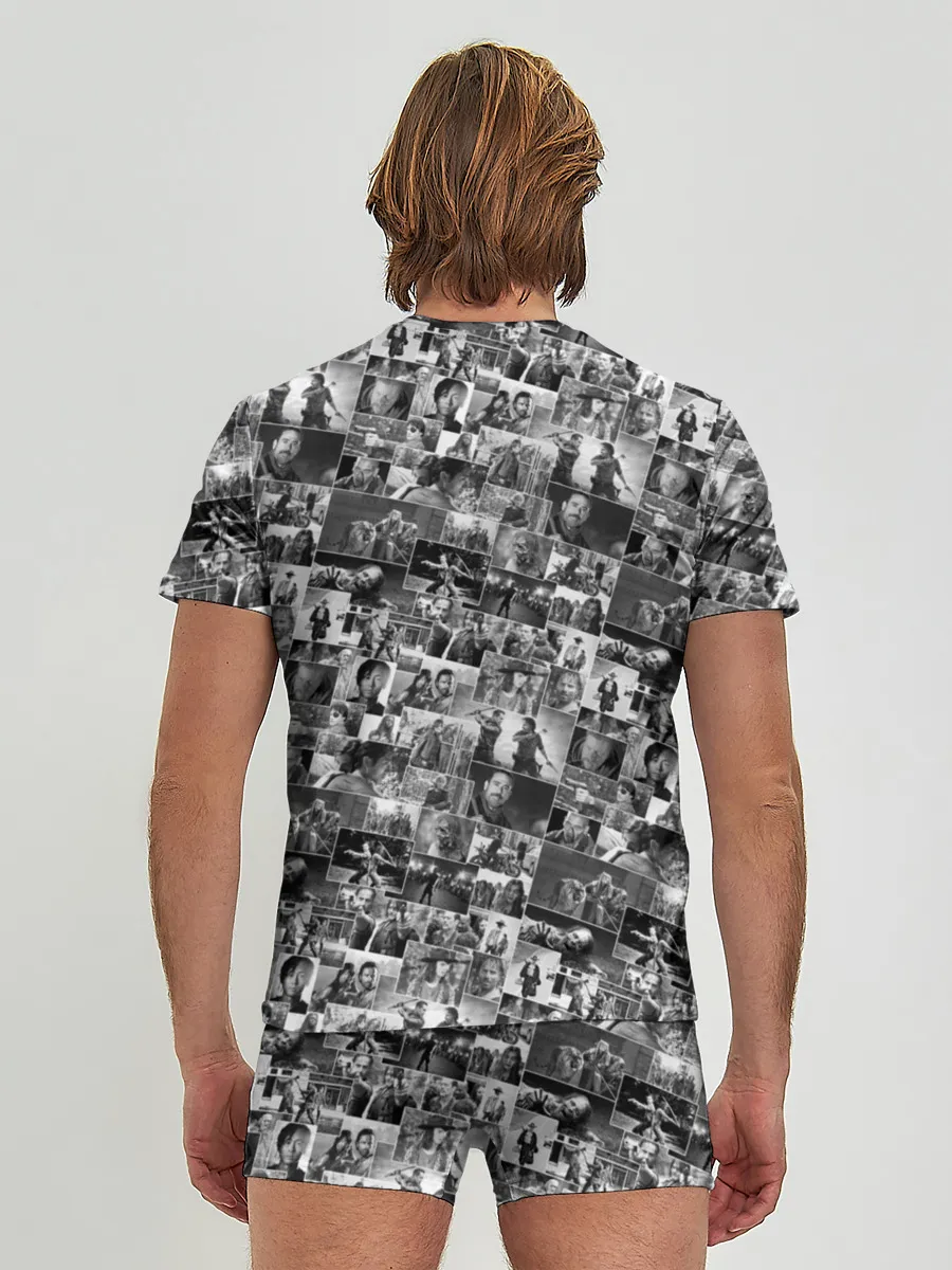 Мужские трусы с футболкой / The Walking Dead