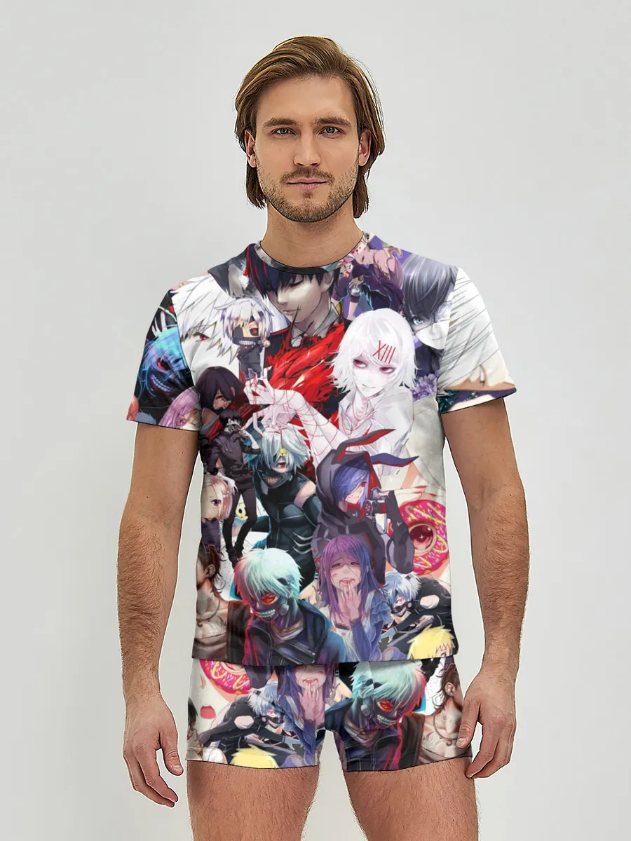 Мужские трусы с футболкой / Tokyo-Ghoul