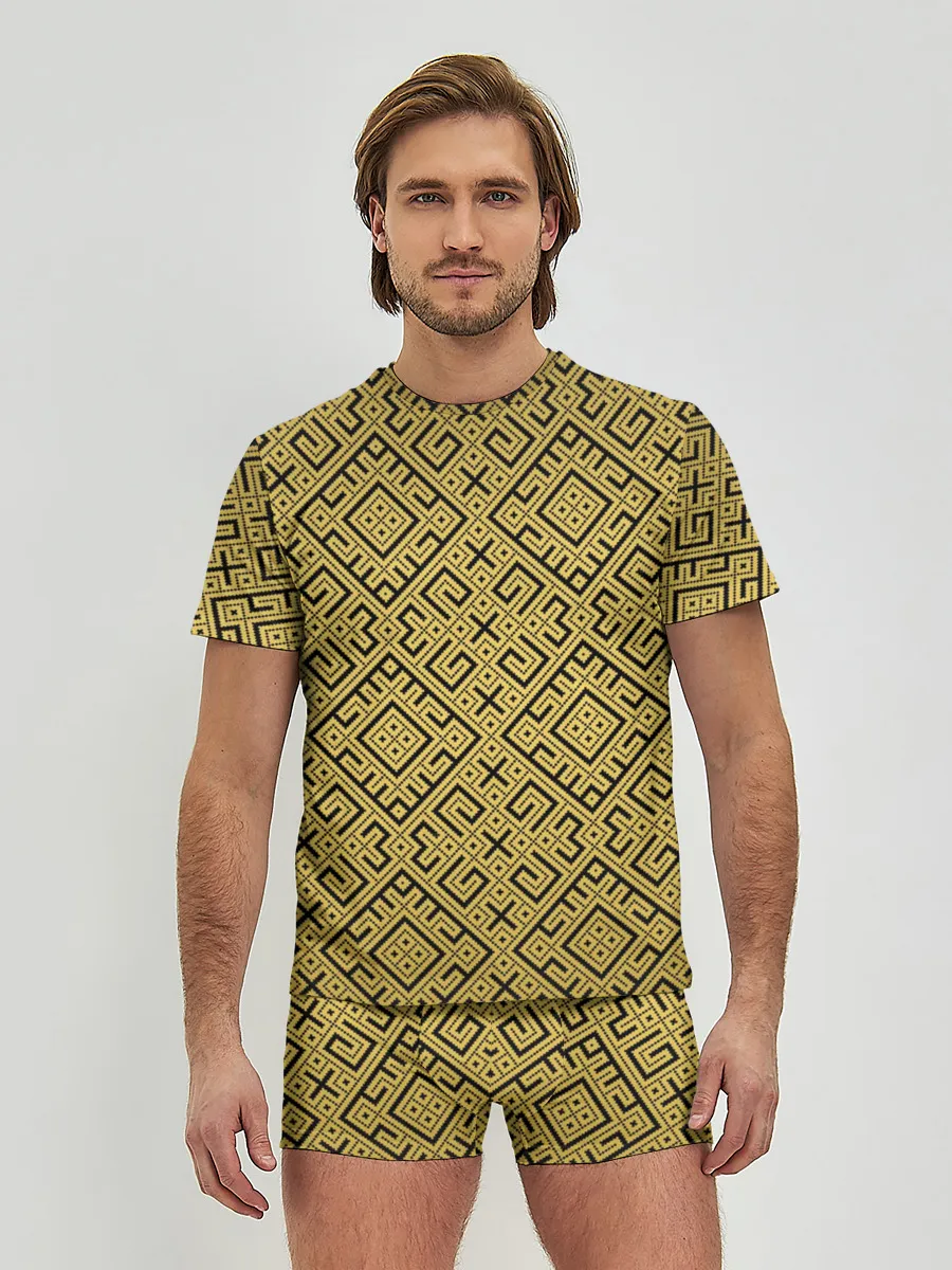 Мужские трусы с футболкой / Обережная Вышивка