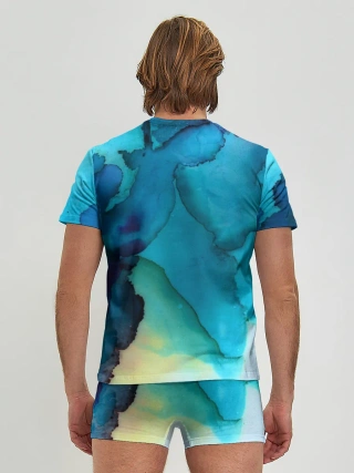 Мужские трусы с футболкой / Акриловый