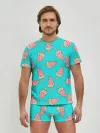 Мужские трусы с футболкой / Ice cream Watermelon