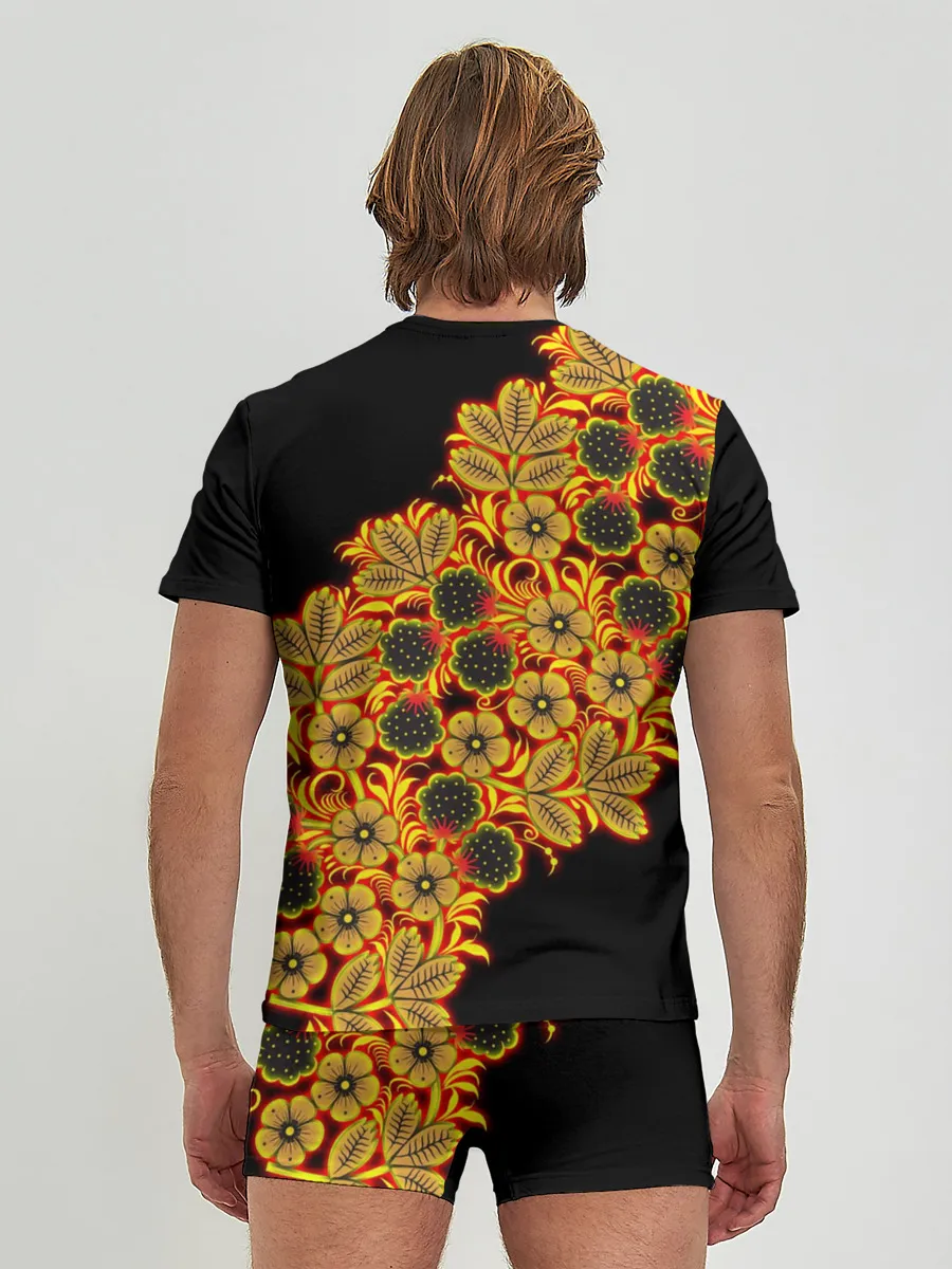 Мужские трусы с футболкой / Славянский орнамент