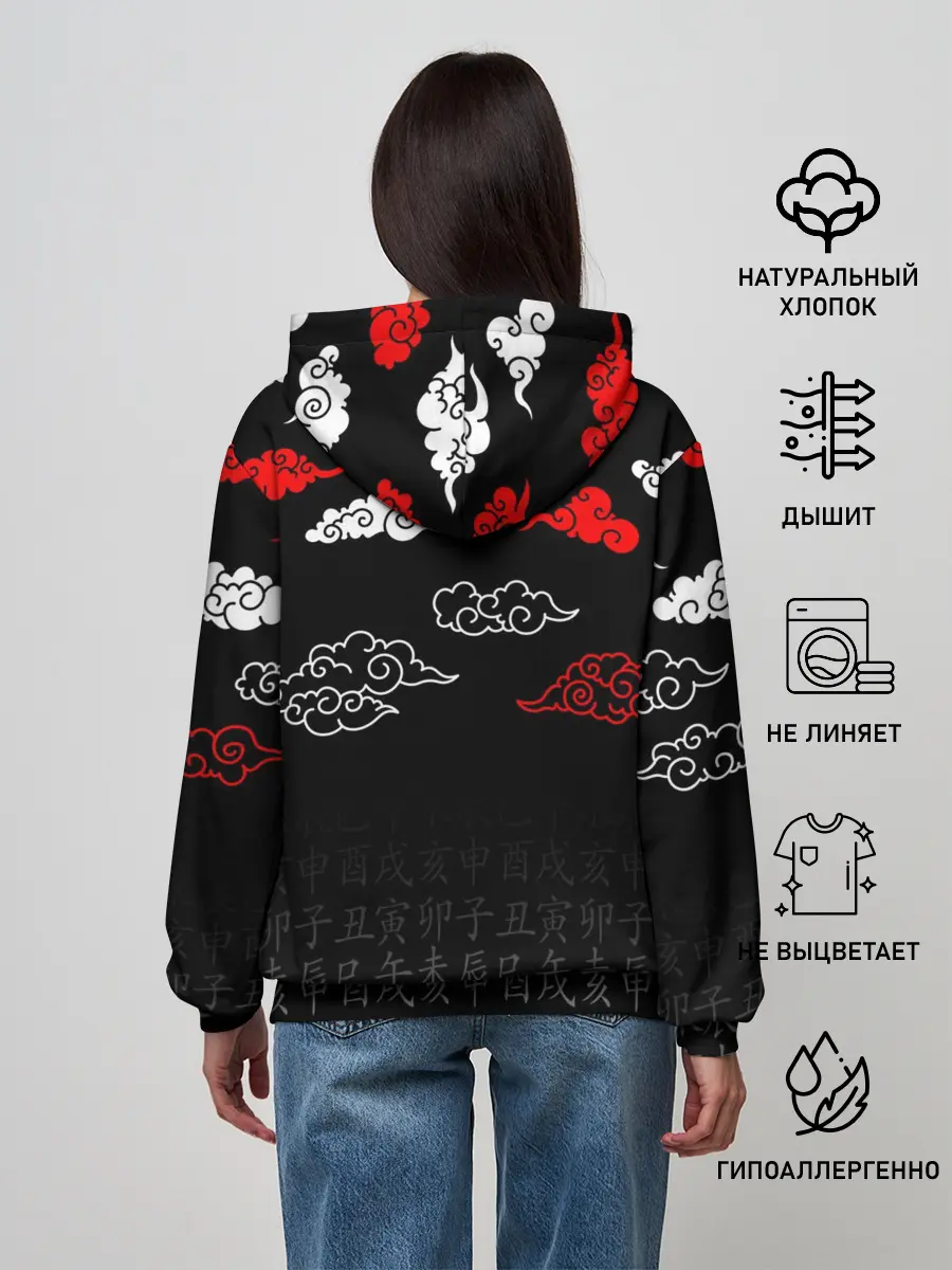 Женское худи / ДОРОРО / DORORO / ЛОГО