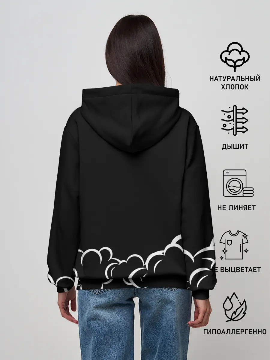 Женское худи / Манки Д. Луффи One Piece