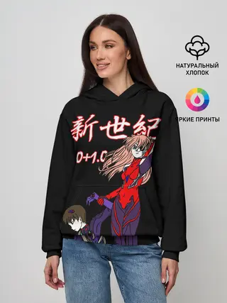 Женское худи / Евангелион 3.0+1.0
