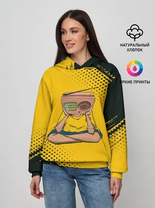 Женское худи / Radiohead | Радиохед | Лого