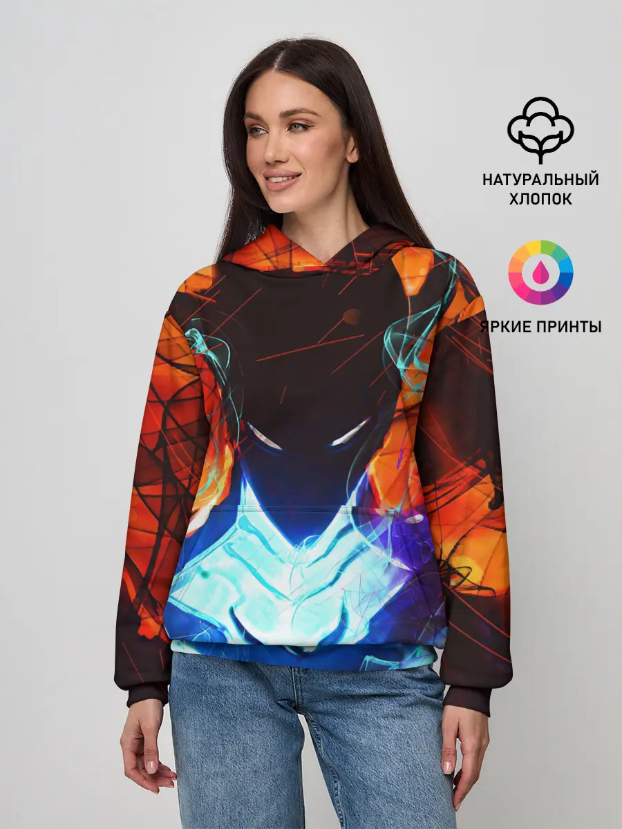 Женское худи / Поднятие уровня в одиночку