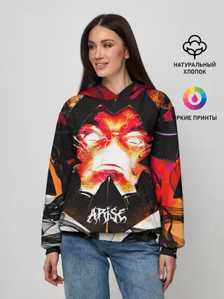 Женское худи / Поднятие уровня в одиночку