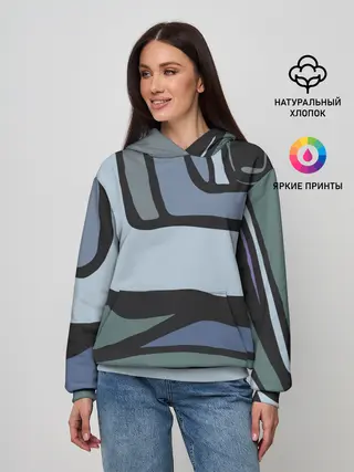 Женское худи / Графит