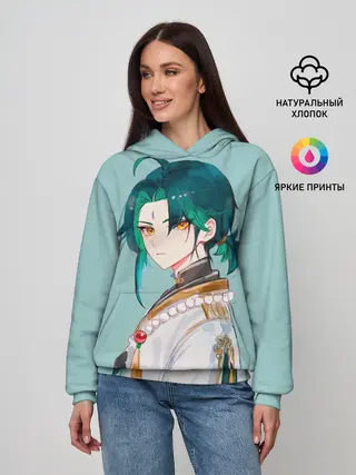 Женское худи / Xiao / Genshin Impact /