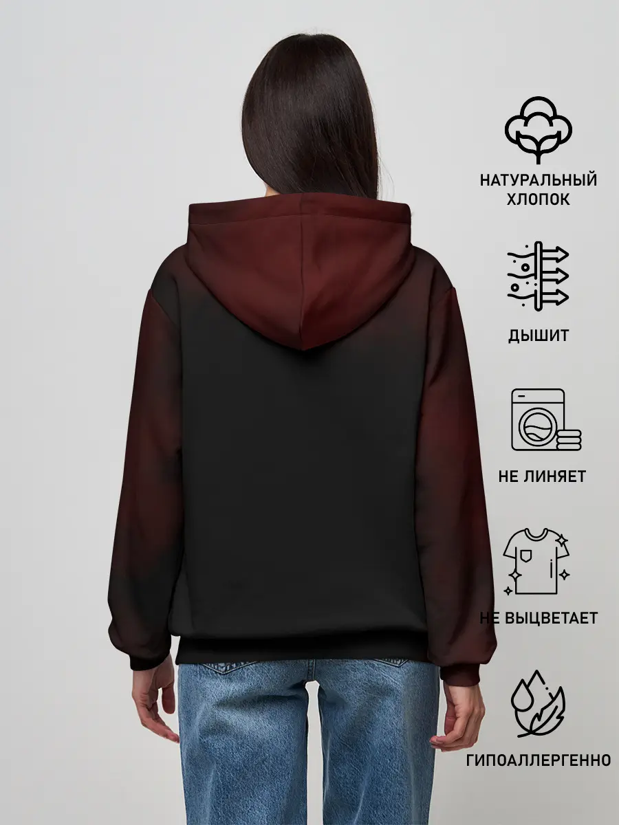 Женское худи / Луффи и Пираты Соломенной Шляпы