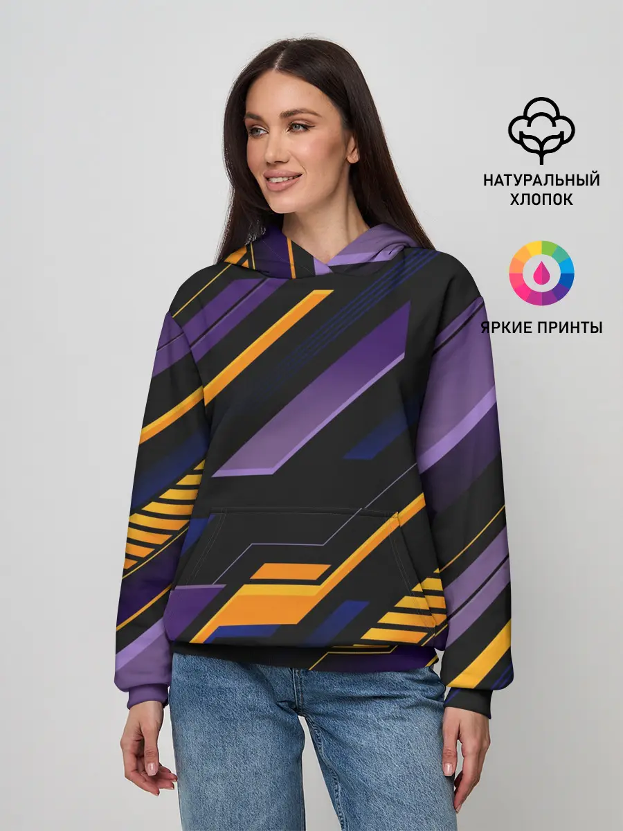 Женское худи / ТЕХНО БРОНЯ | ФУТУРИЗМ
