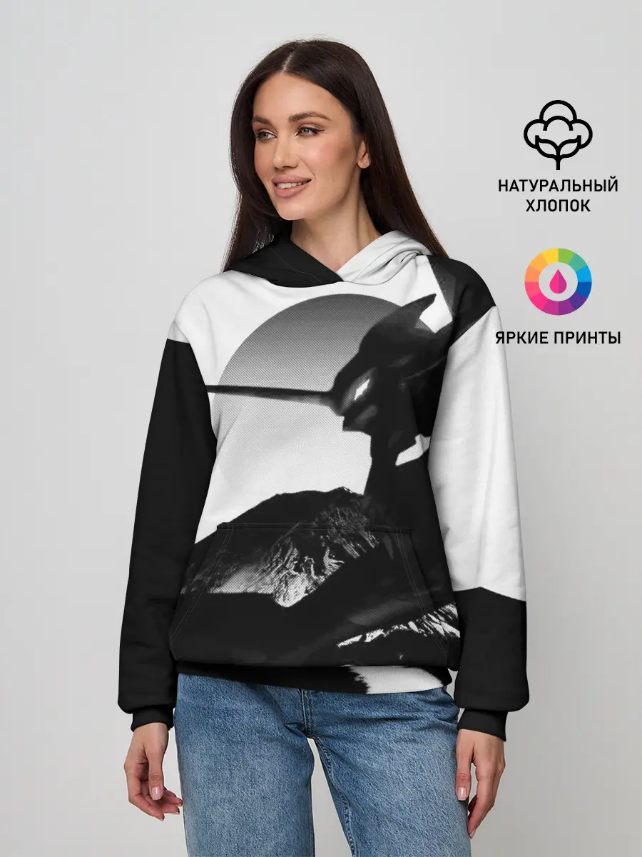 Женское худи / ЗАКАТ ЕВАНГЕЛИОН