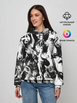 Женское худи / Dead water 3D. Мертвая вода 3Д