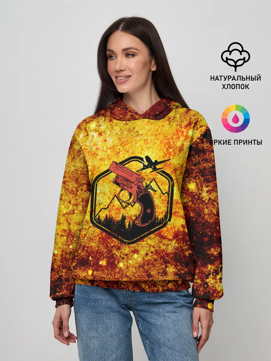 Женское худи / АИР ДРОП | ПАБГ