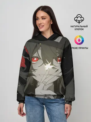 Женское худи / Геншин импакт Ху тао