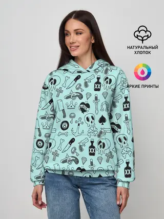 Женское худи / SkullS