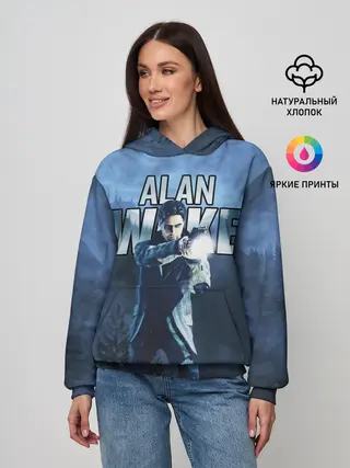 Женское худи / Alan Wake / Алан Уэйк