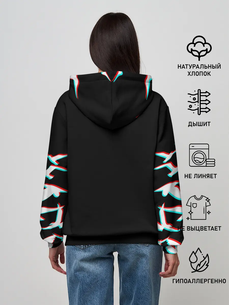 Женское худи / Alan Wake Glitch