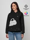 Женское худи / Космонавт на облаке