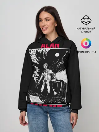 Женское худи / ALAN WAKE ART