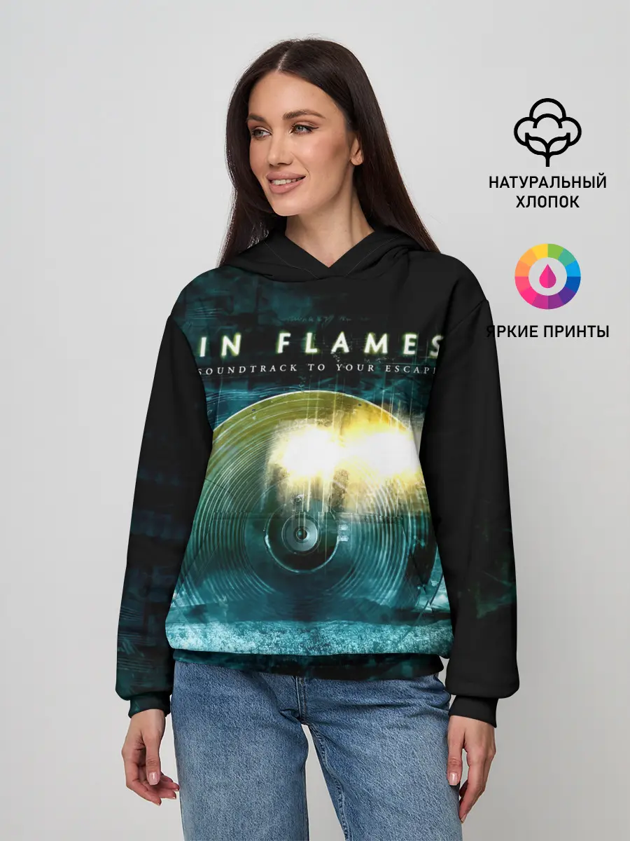 Женское худи / Soundtrack to Your Escape - In Flames