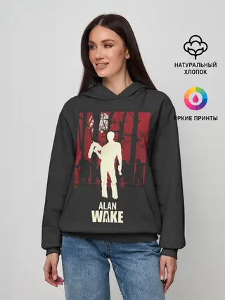 Женское худи / ALAN WAKE REOLADED