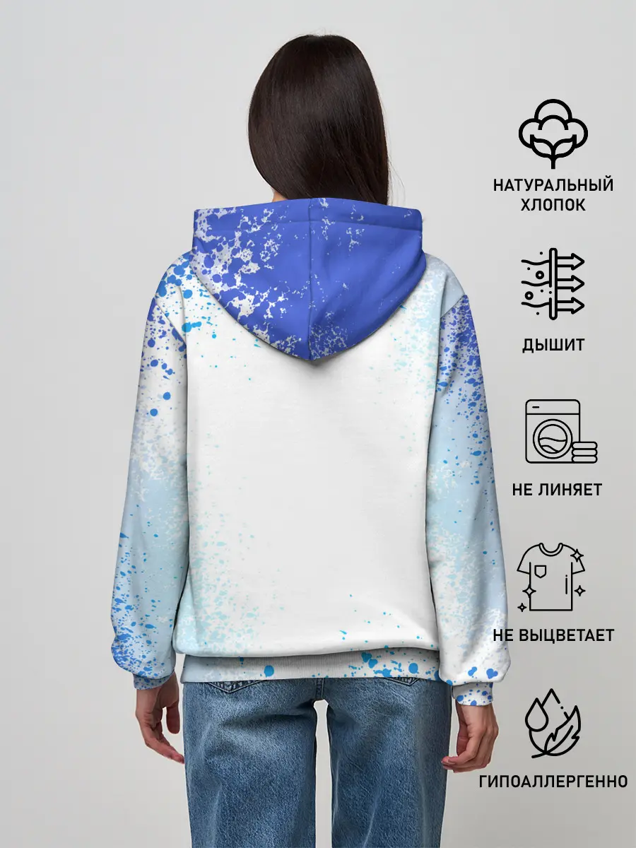 Женское худи / Мона | Геншин Импакт