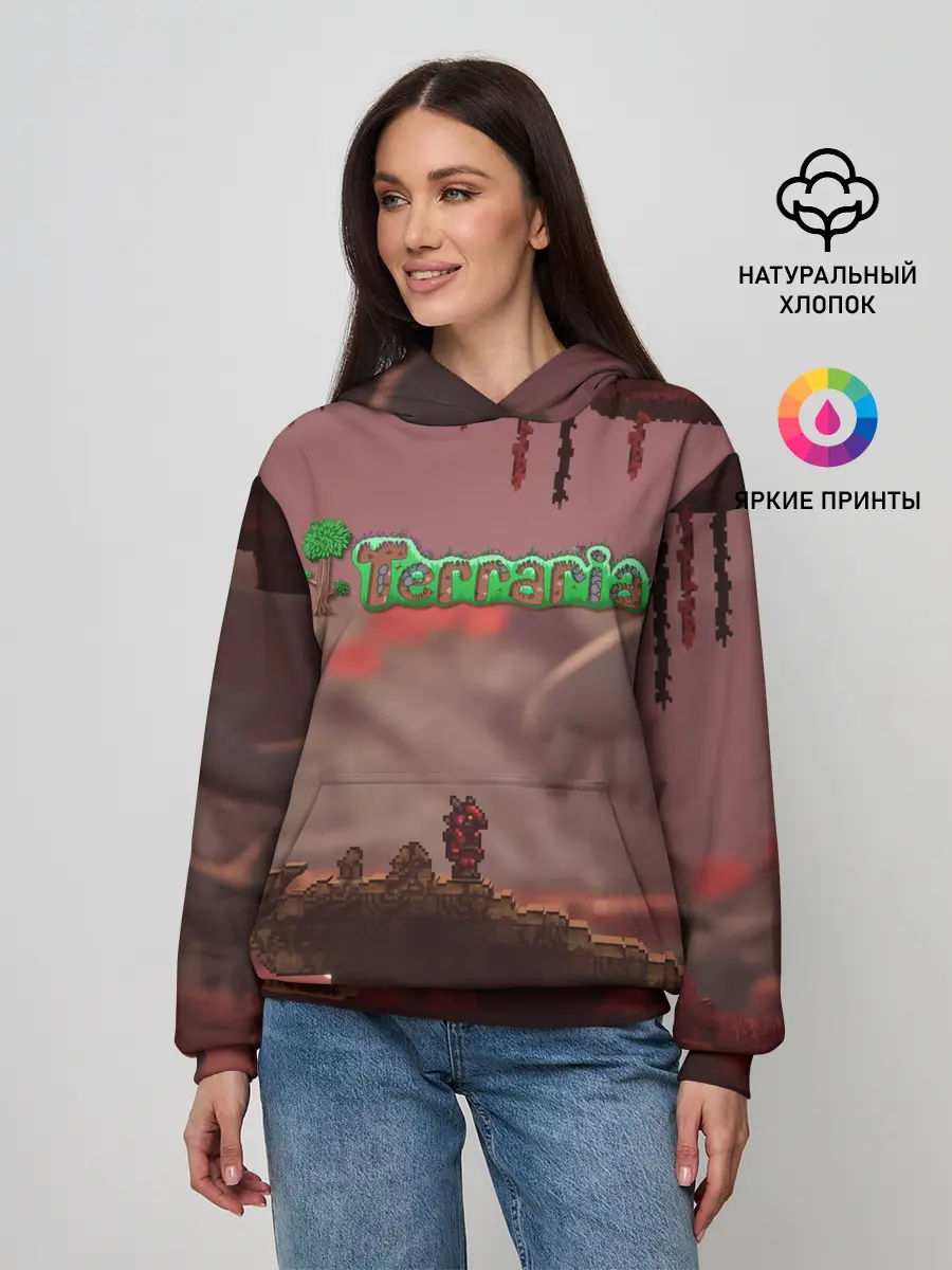 Женское худи / Terraria | Тэррария