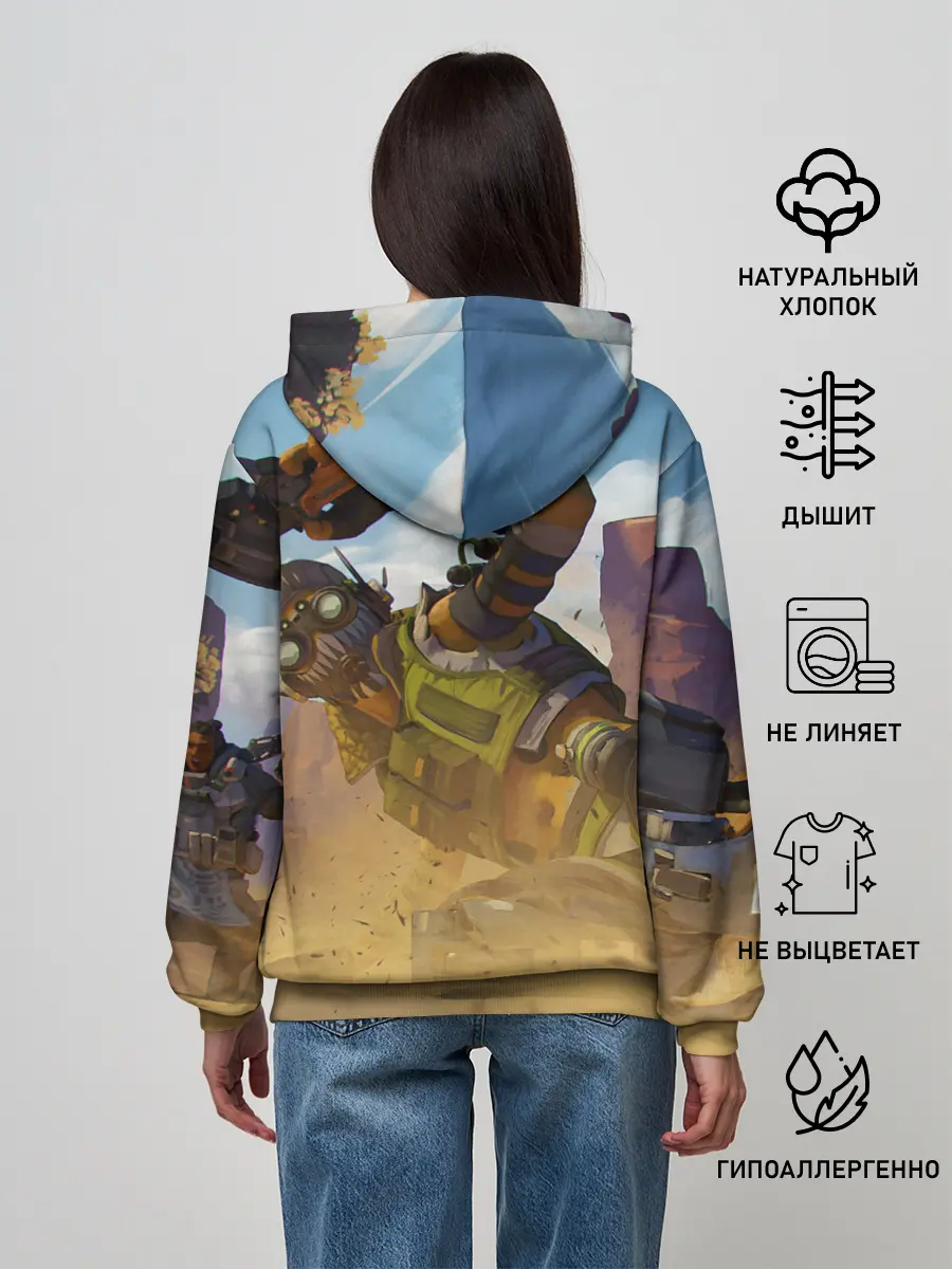 Женское худи / Октейн в деле