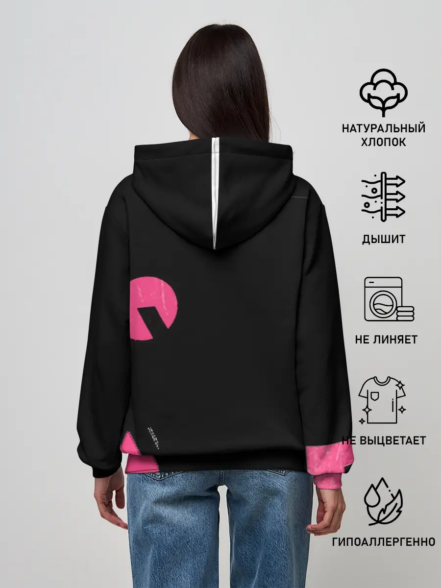 Женское худи / Игра в кальмара - Squid game