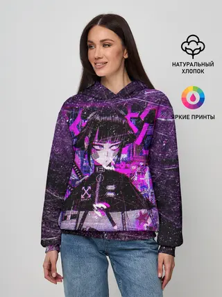 Женское худи / Cyberpunk Samurai Anime