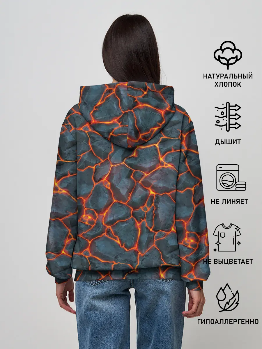 Женское худи / моя магма