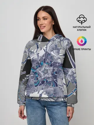 Женское худи / Абстракция 499