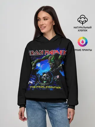 Женское худи / The Final Frontier - Iron Maiden