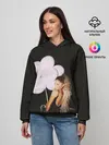 Женское худи / Ариана с шариками