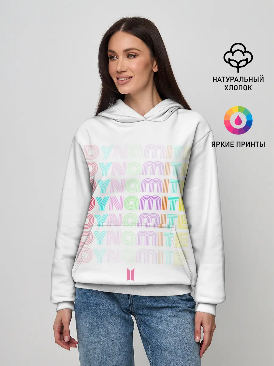 Женское худи / DYNAMITE | BTS ver.2