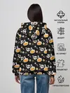 Женское худи / Patern Halloween 15