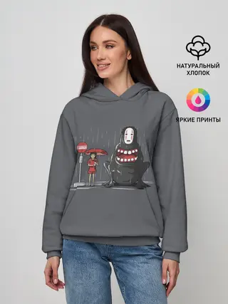 Женское худи / Тихиро и Каонаси Унесённые призраками