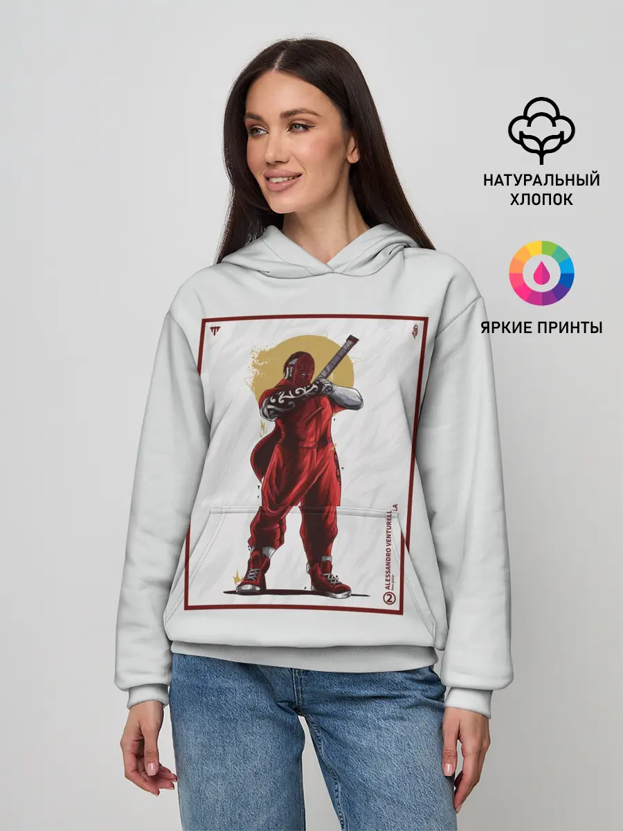 Женское худи / SLIPKNOT | Alessandro Venturella