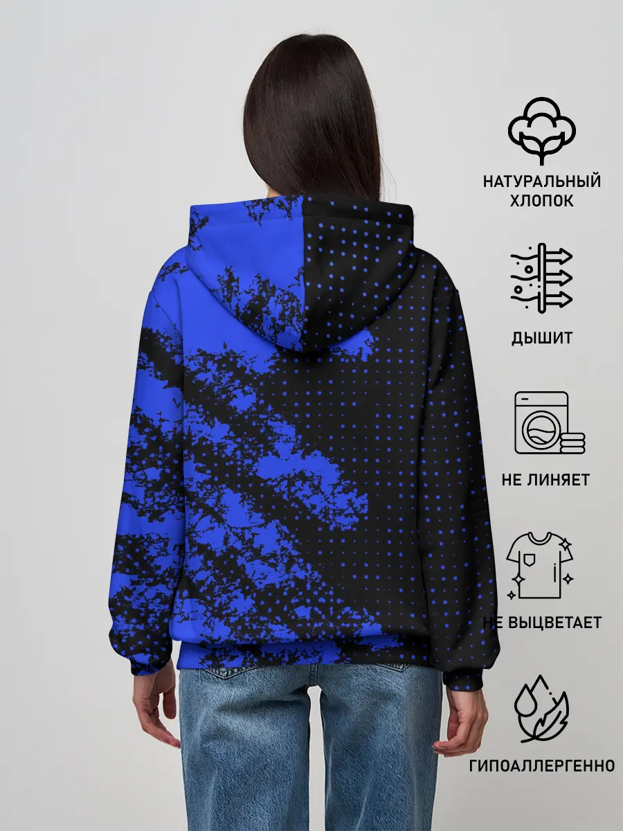 Женское худи / SUBARU STI | СУБАРИСТ