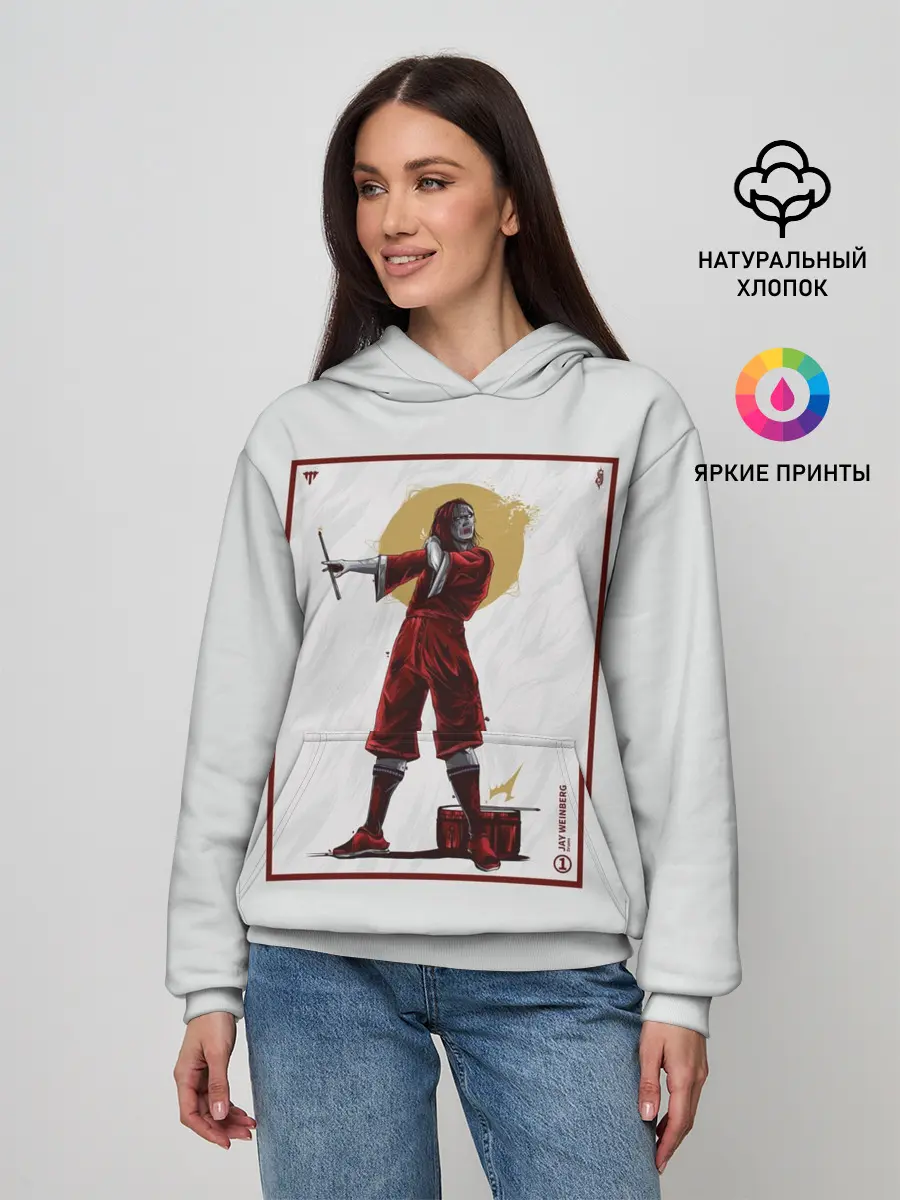 Женское худи / SLIPKNOT | Jay Weinberg