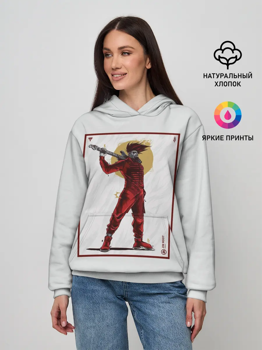 Женское худи / SLIPKNOT | Jim Root