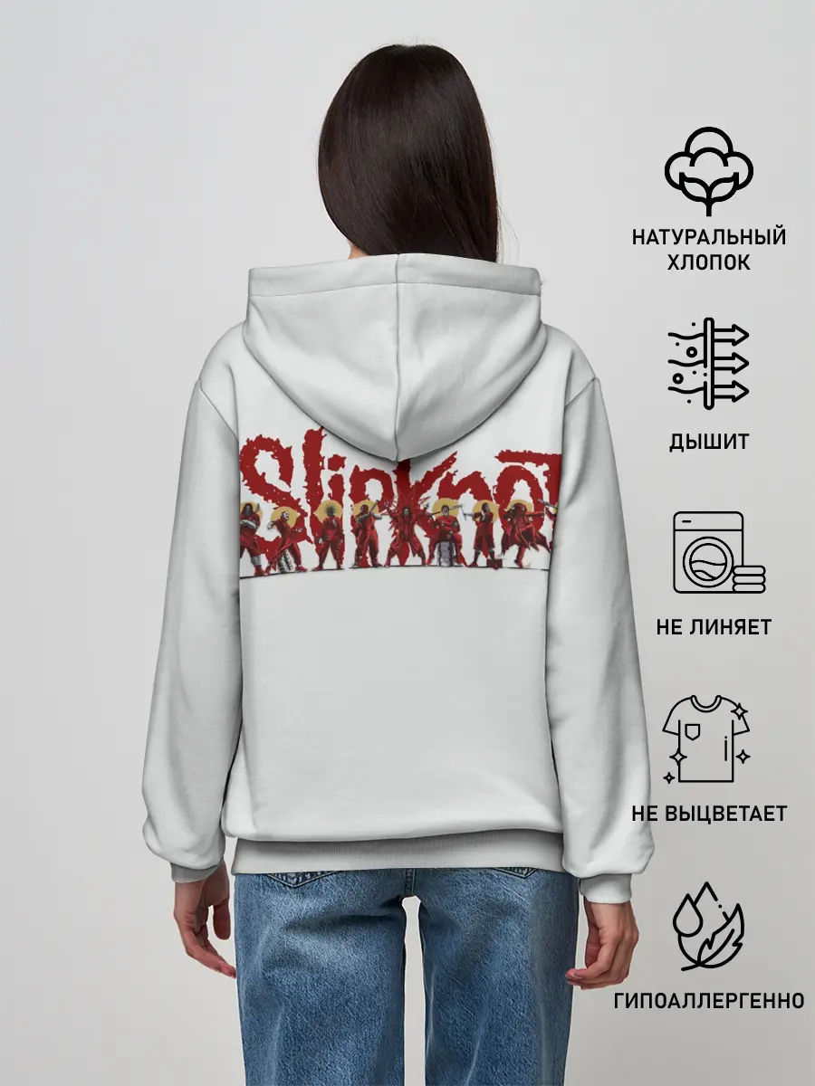 Женское худи / SLIPKNOT | Michael Pfaff