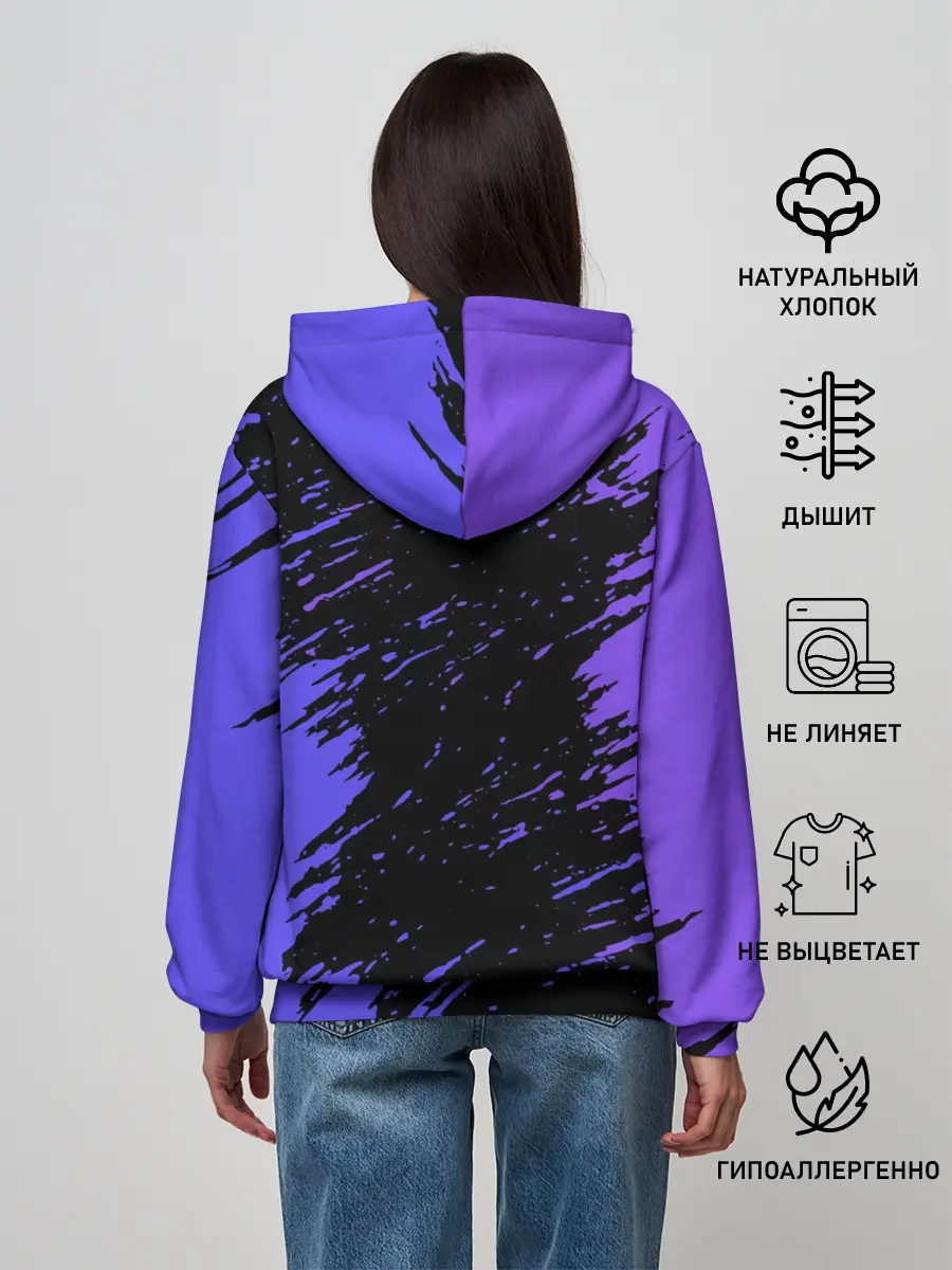 Женское худи / Геометри Даш | Geometry Dash